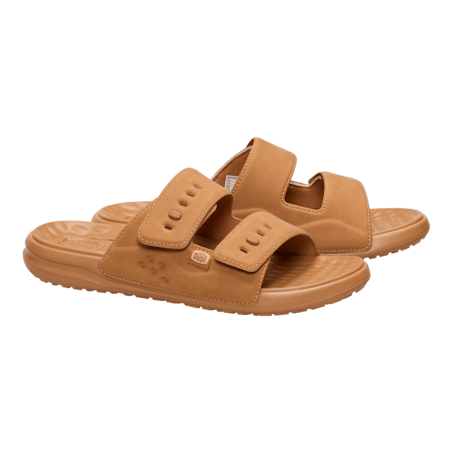 products/45264-21N_WAVE 2 STRAP SLIDE CLASSIC_COGNAC_PAIR - HEYDUDE